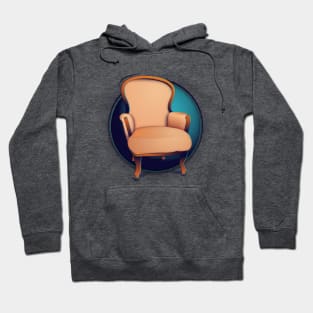 Sofa and Circle Hoodie